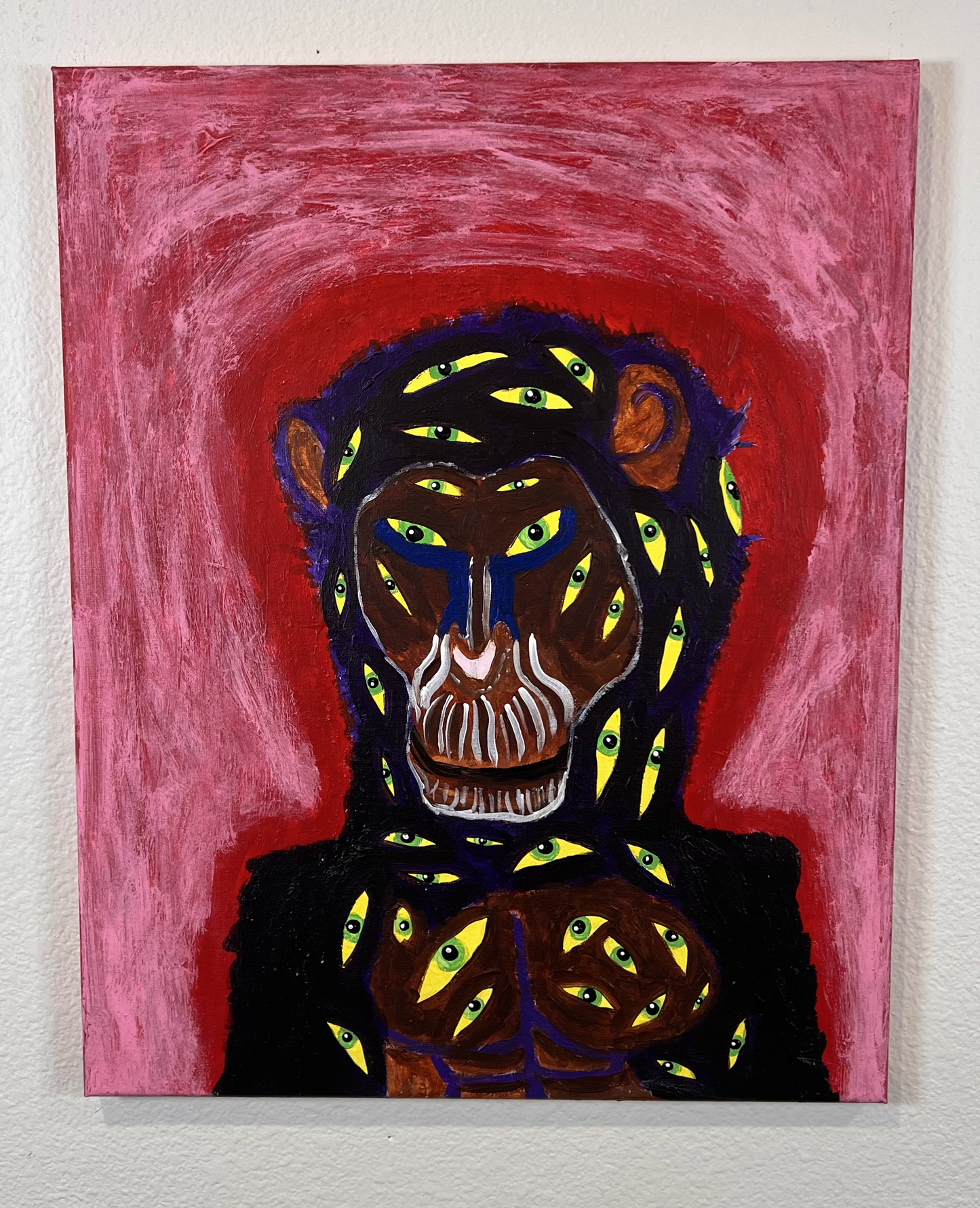 "The Primal Ape" - 16" x 20"