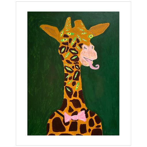 "Frank the Giraffe" Archival Print