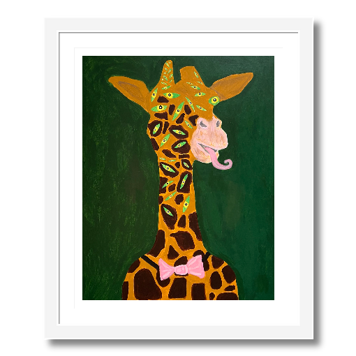 "Frank the Giraffe" Archival Print