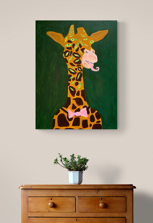 "Frank the Giraffe" - 36" x 48"