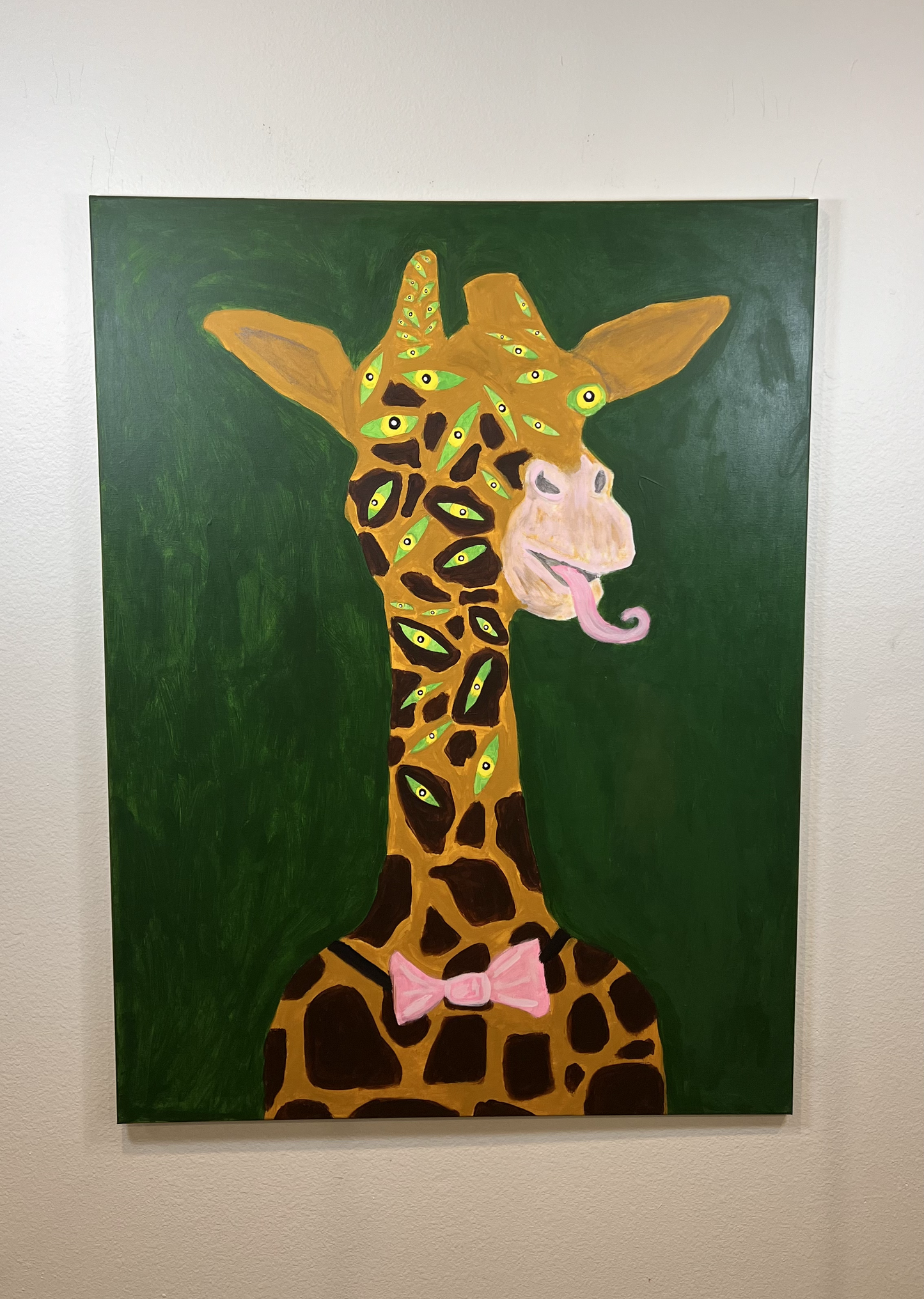 "Frank the Giraffe" - 36" x 48"