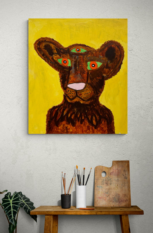 "The Lioness" - "16 x 20"