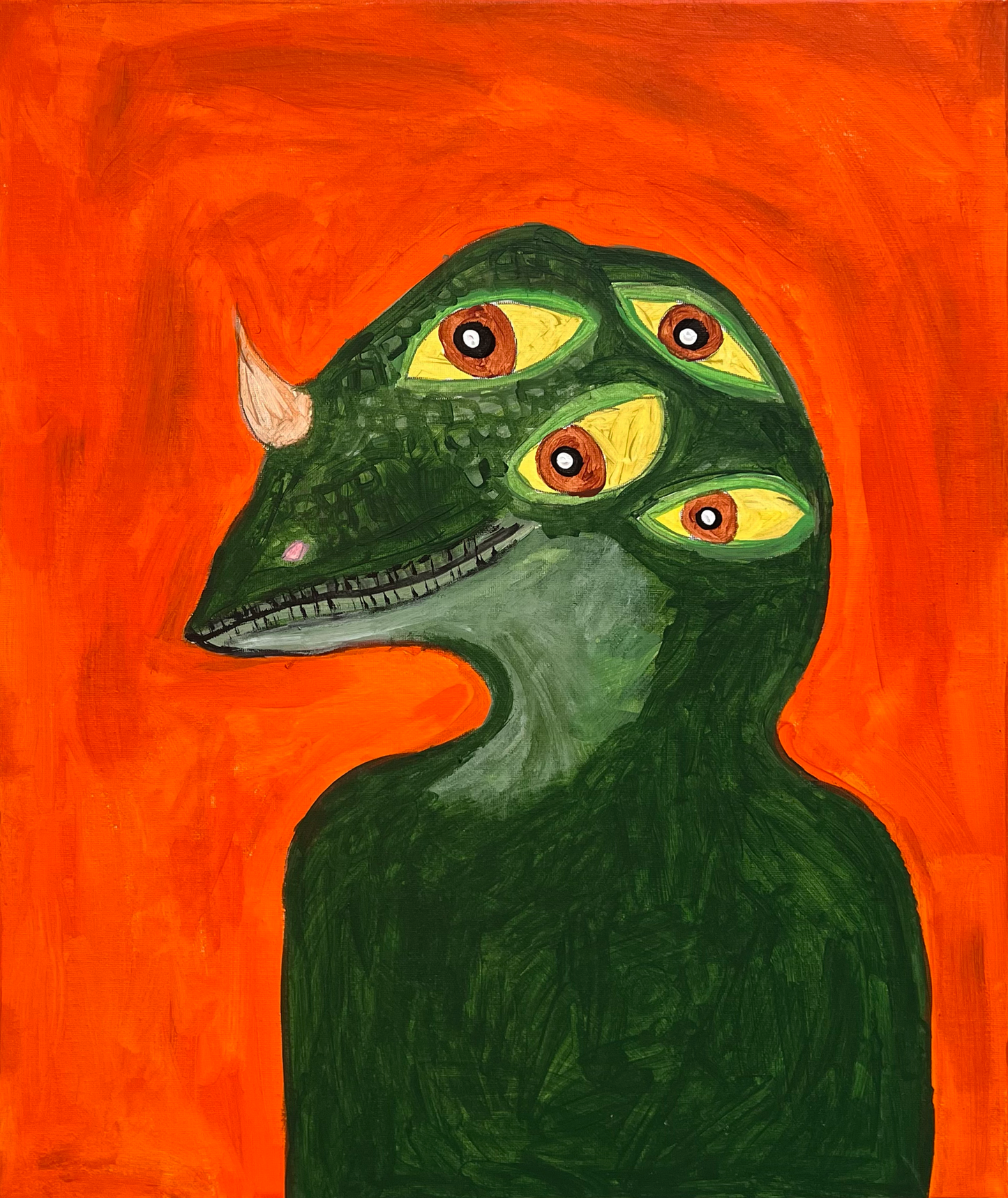 "The Lizard" - 16" x 20"