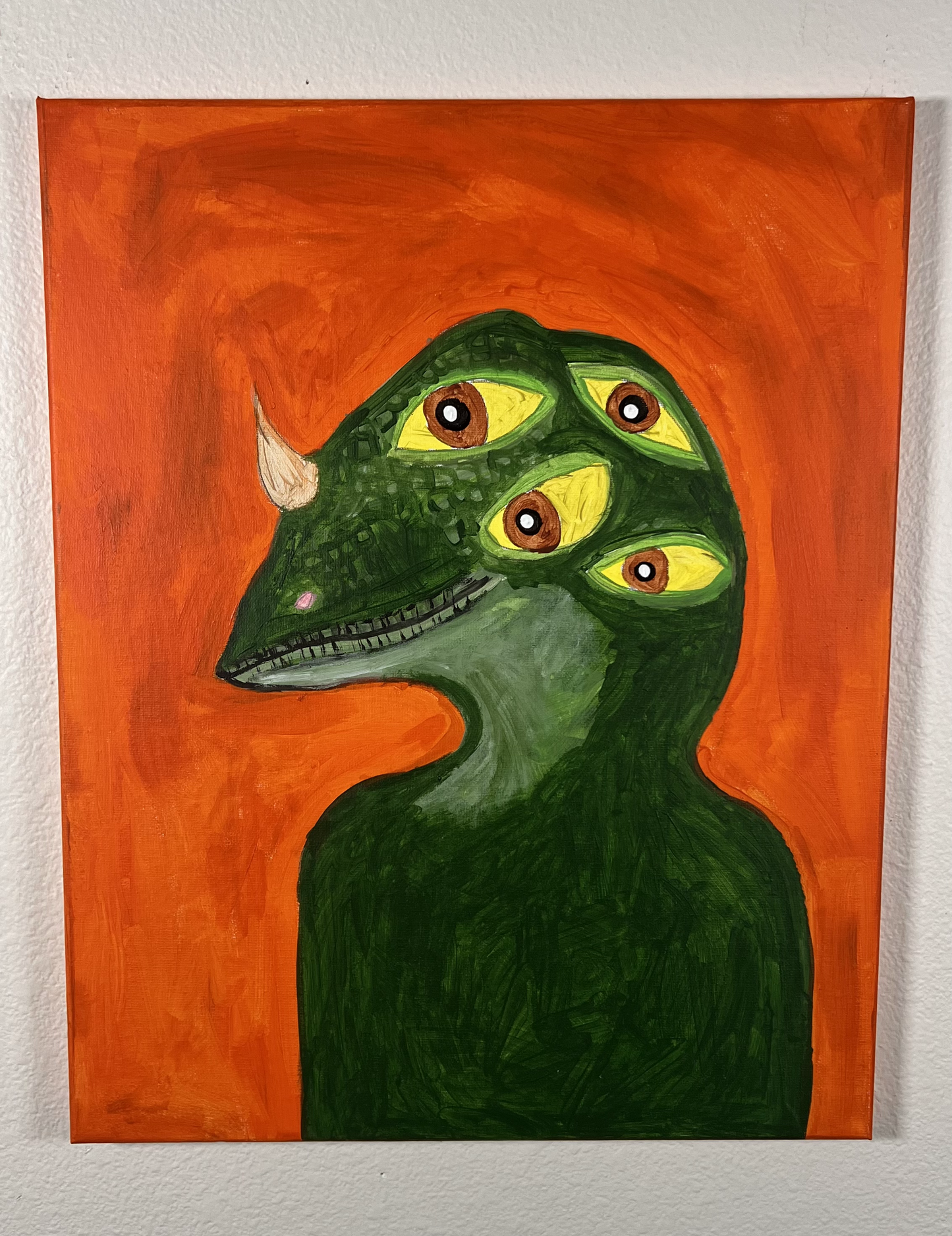 "The Lizard" - 16" x 20"